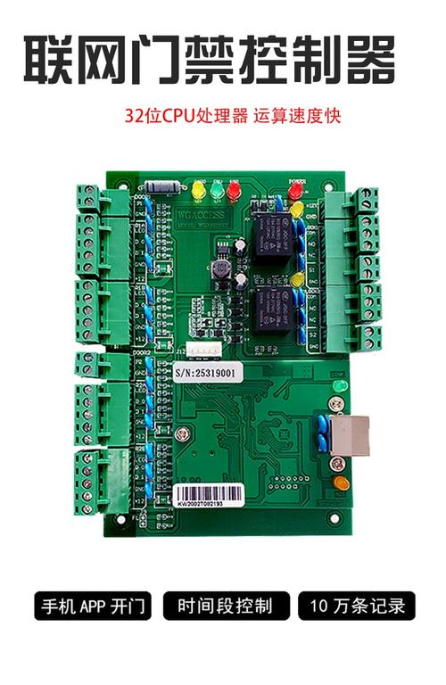 微耕门禁控制器控制板系统单门控主板联网wg2052双门四门wg2051